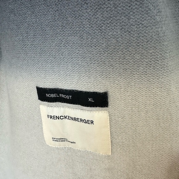 Frenckenberger Nobel Frost XL Ombré Cashmere Cardigan - Picture 3 of 5